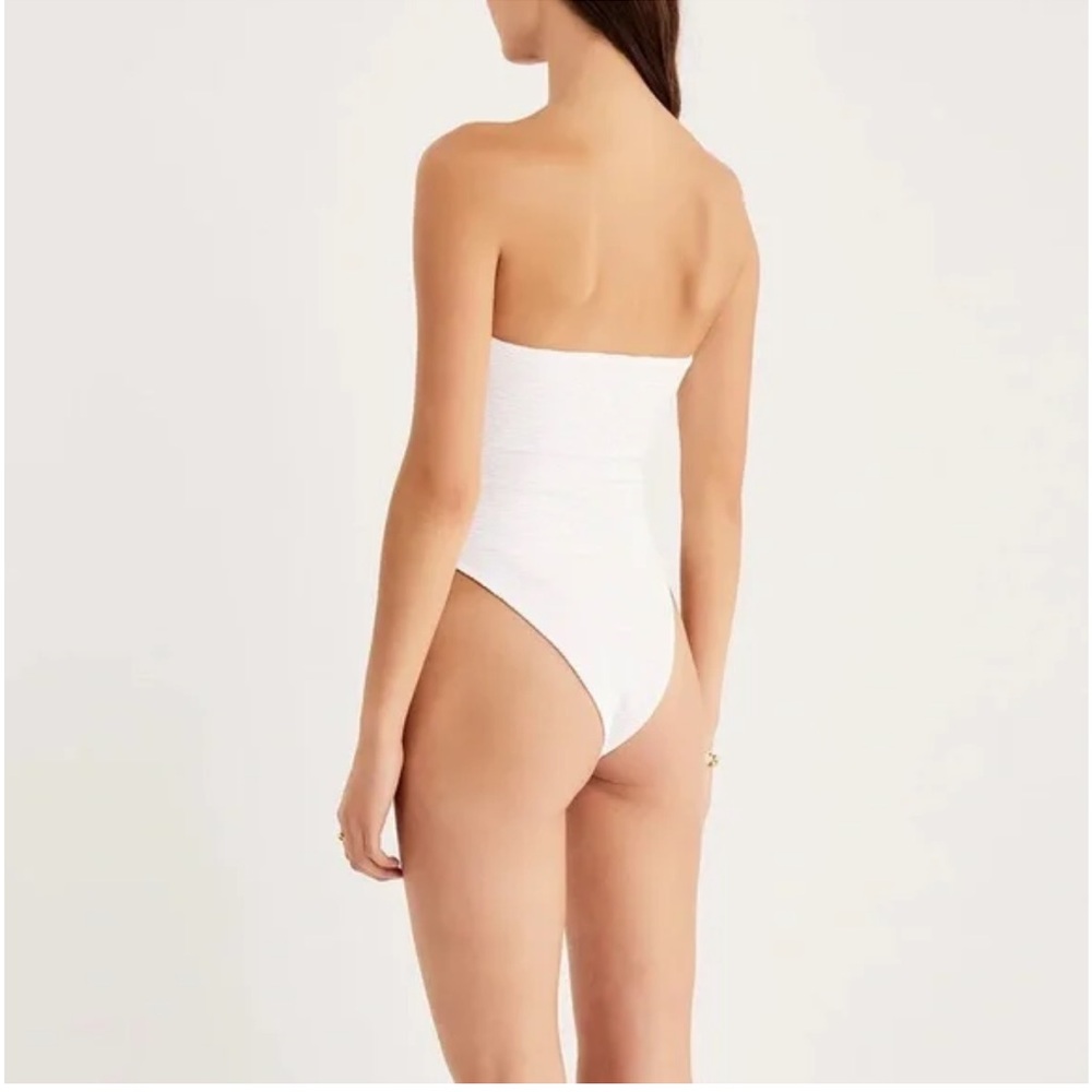 Rumer the label white strapless swimsuit- M - Picture 2 of 12